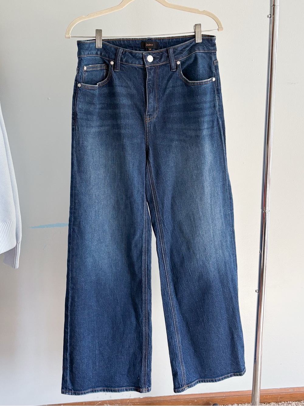 Quince Bella Relaxed Straight Jeans 30